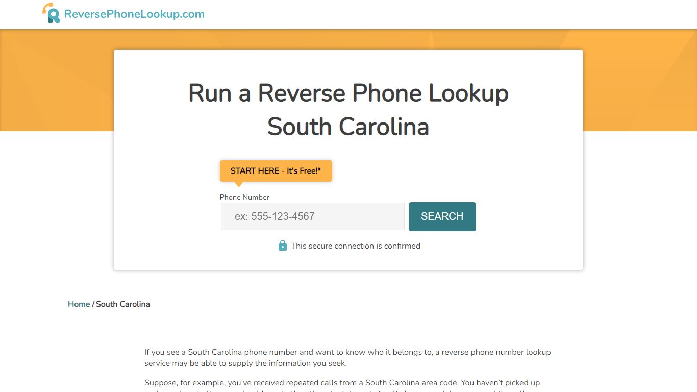 South Carolina Reverse Phone Lookup - Search Numbers To Find The Owner